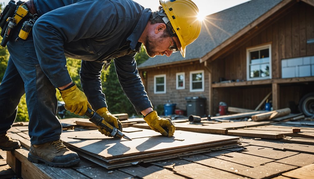Boonton NJ home showing importance of proper roof ventilation during winter weather conditions