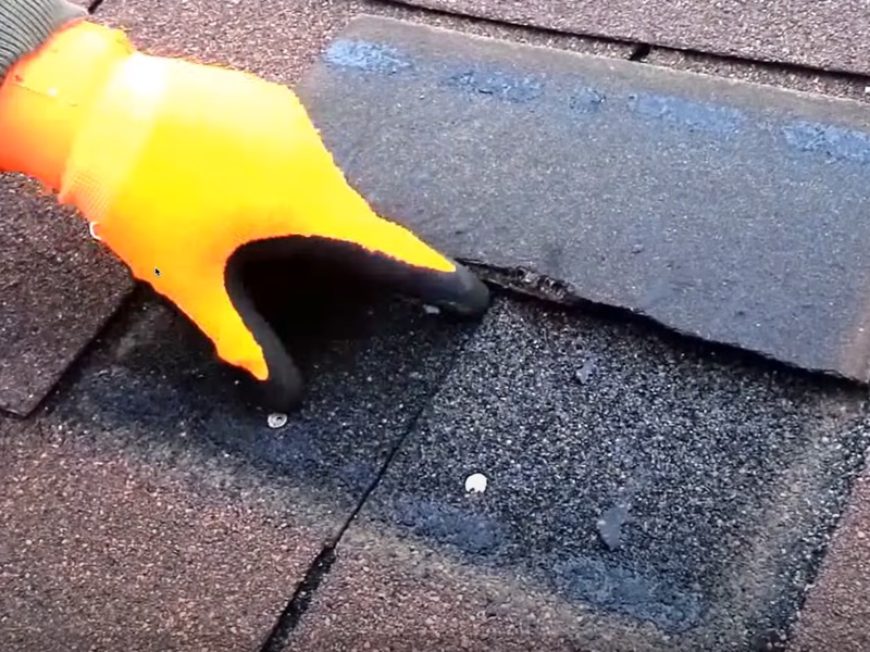 Before and after comparison of roof ventilation repair results in Boonton NJ showing improved airflow